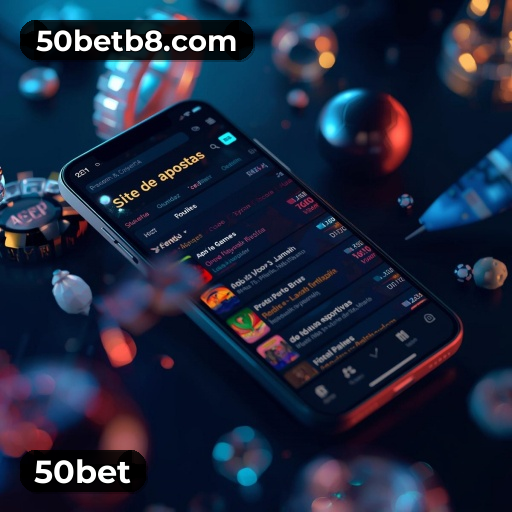 Interface do Aplicativo 50bet - Design Premium e Intuitivo